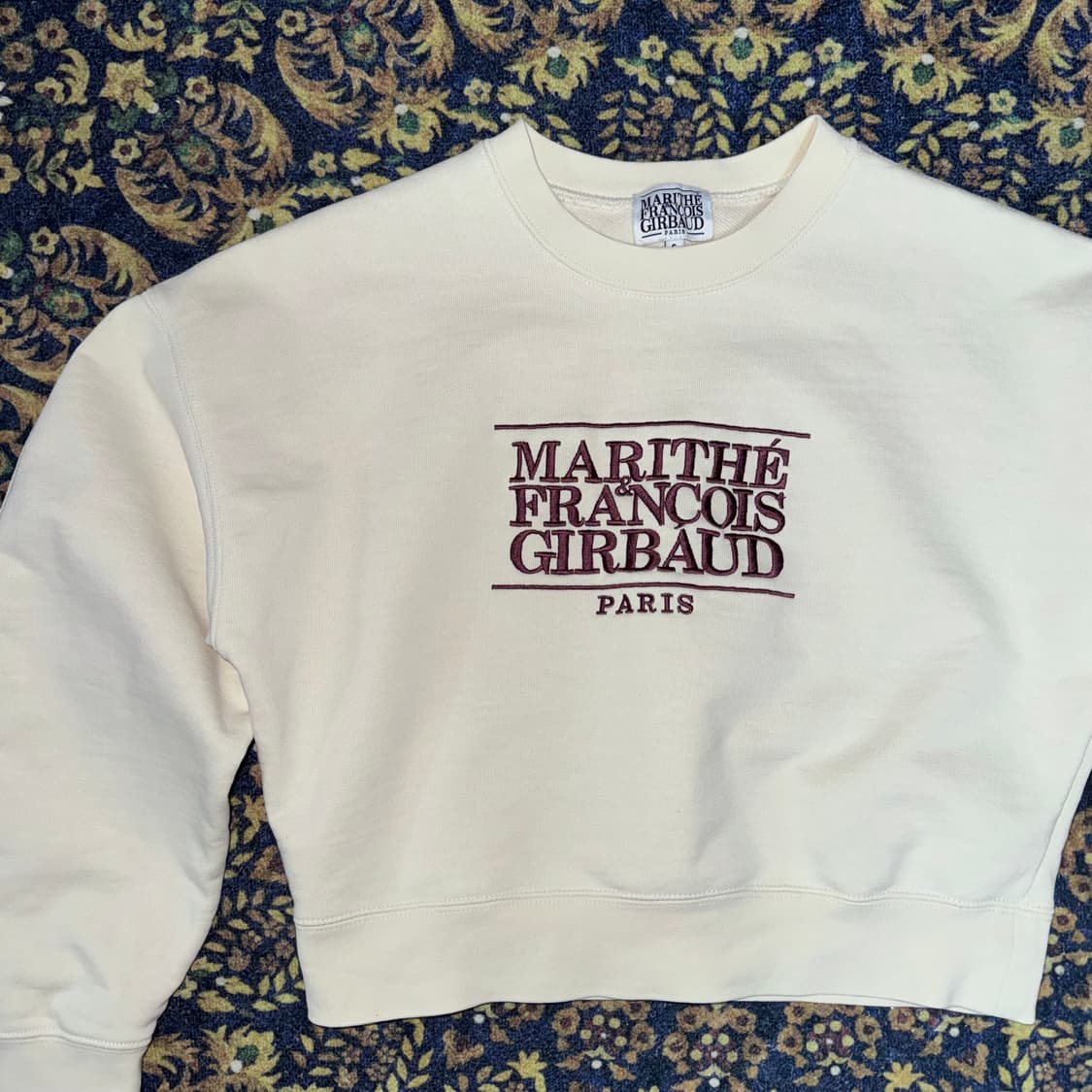 마리떼 프랑소와 저버 크롭 맨투맨 (S)   상품이미지2