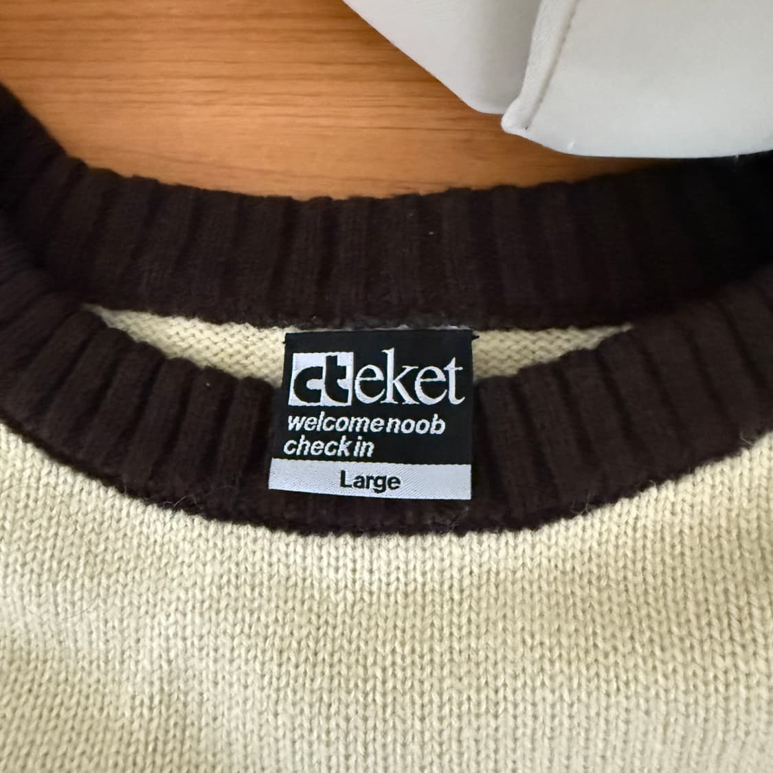 테켓 투게더 니트 L 상품이미지5