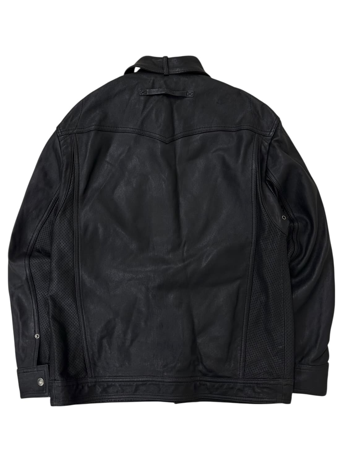 빈폴 양가죽 자켓 블랙 (L) 상품이미지9