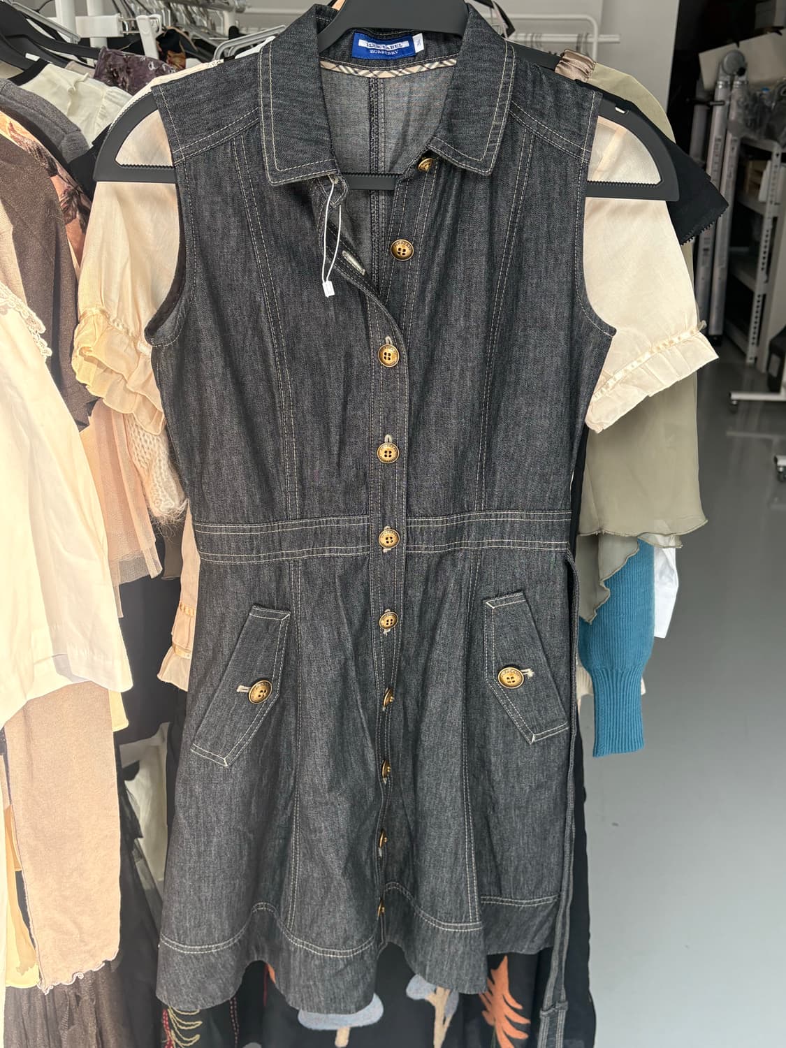 버버리 데님원피스 상품이미지1