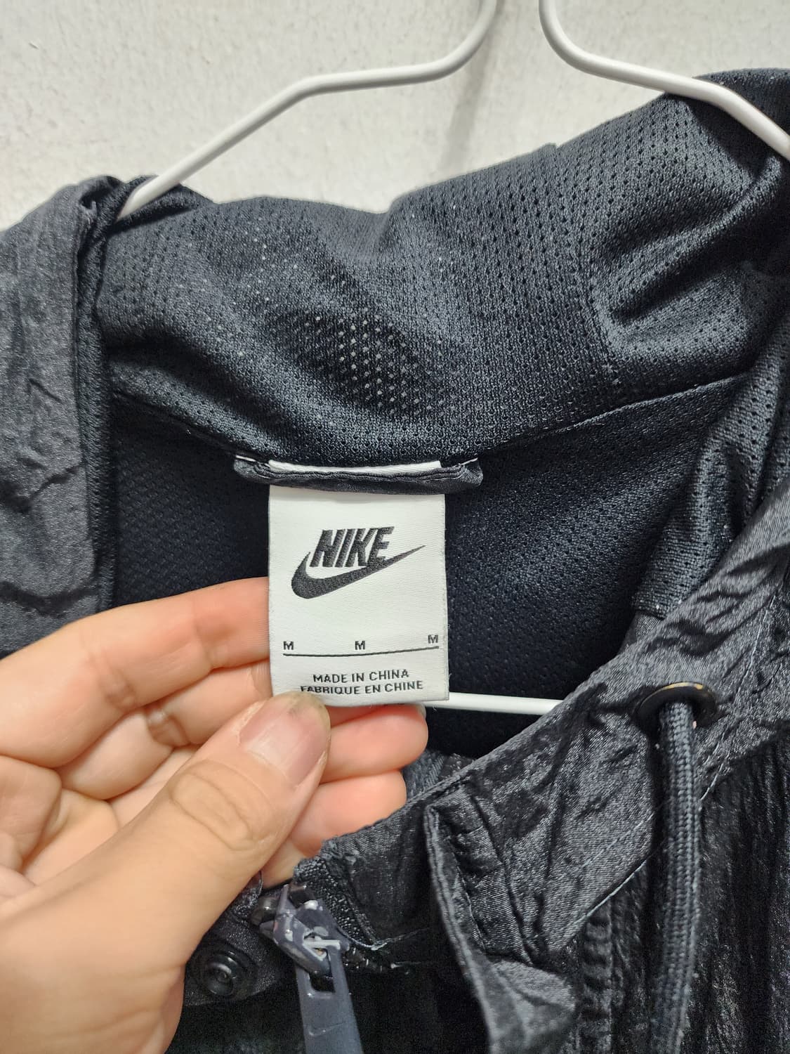 나이키 나일론 빅로고 후드 바람막이  상품이미지3