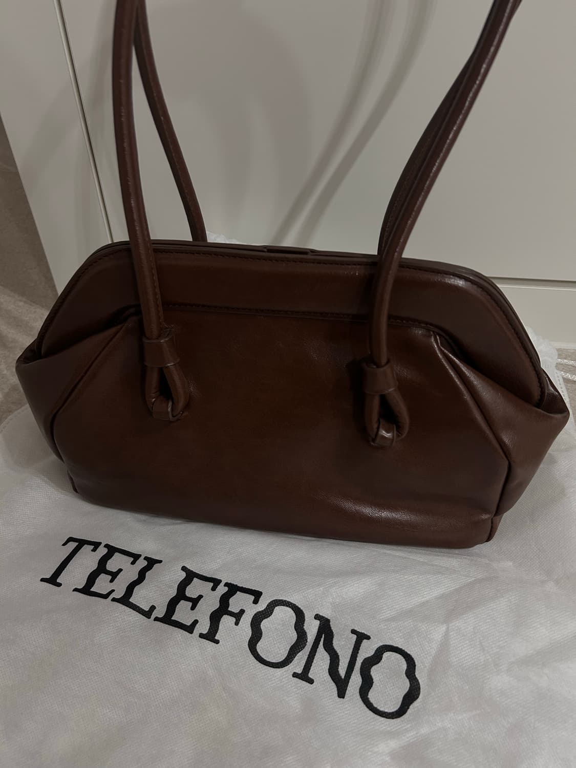 텔레포노 CALLING BAG LARGE - BROWN 상품이미지1