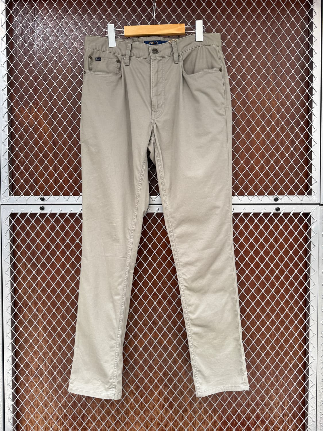 폴로랄프로렌 코튼 치노팬츠 연브라운 면바지 32 상품이미지1