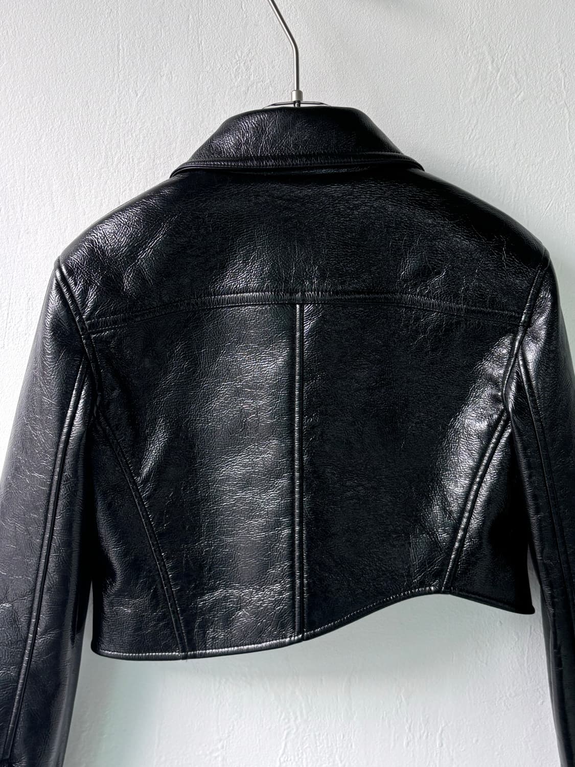 렉토 23aw 폴리 레더 블루종 상품이미지7