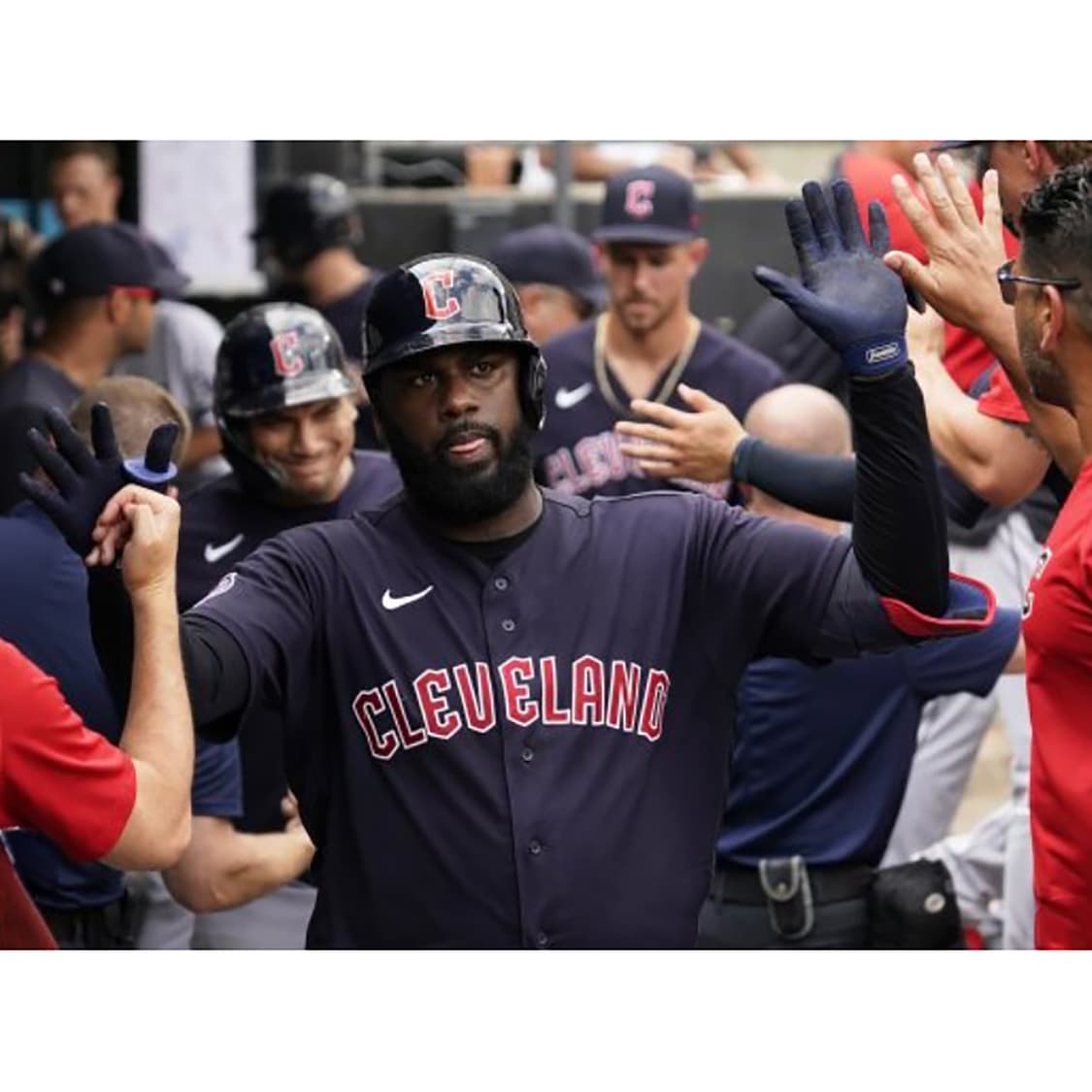 [115] 나이키 MLB 클리블랜드 가디언스 베이스볼 져지 미사용 신품  상품이미지8