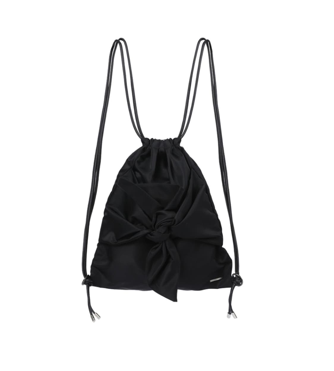 미세키서울 Tie-up drawstring bag BLACK 상품이미지1