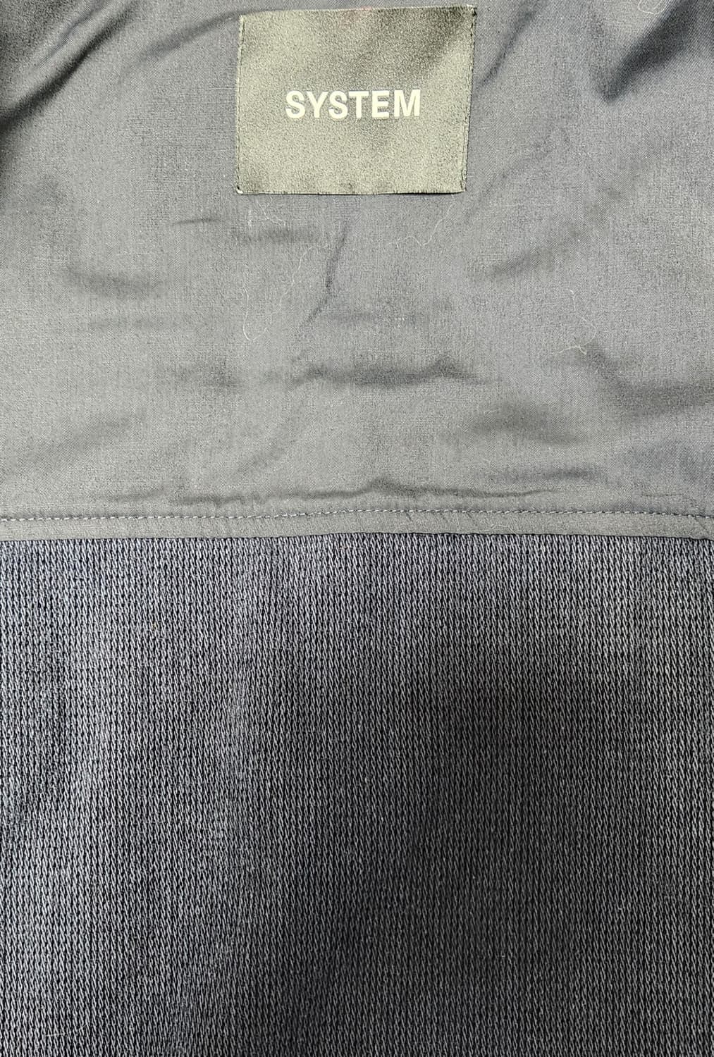 시스템 오버사이즈 벨벳 슬릿 셔츠 (55) 24SS 상품이미지8