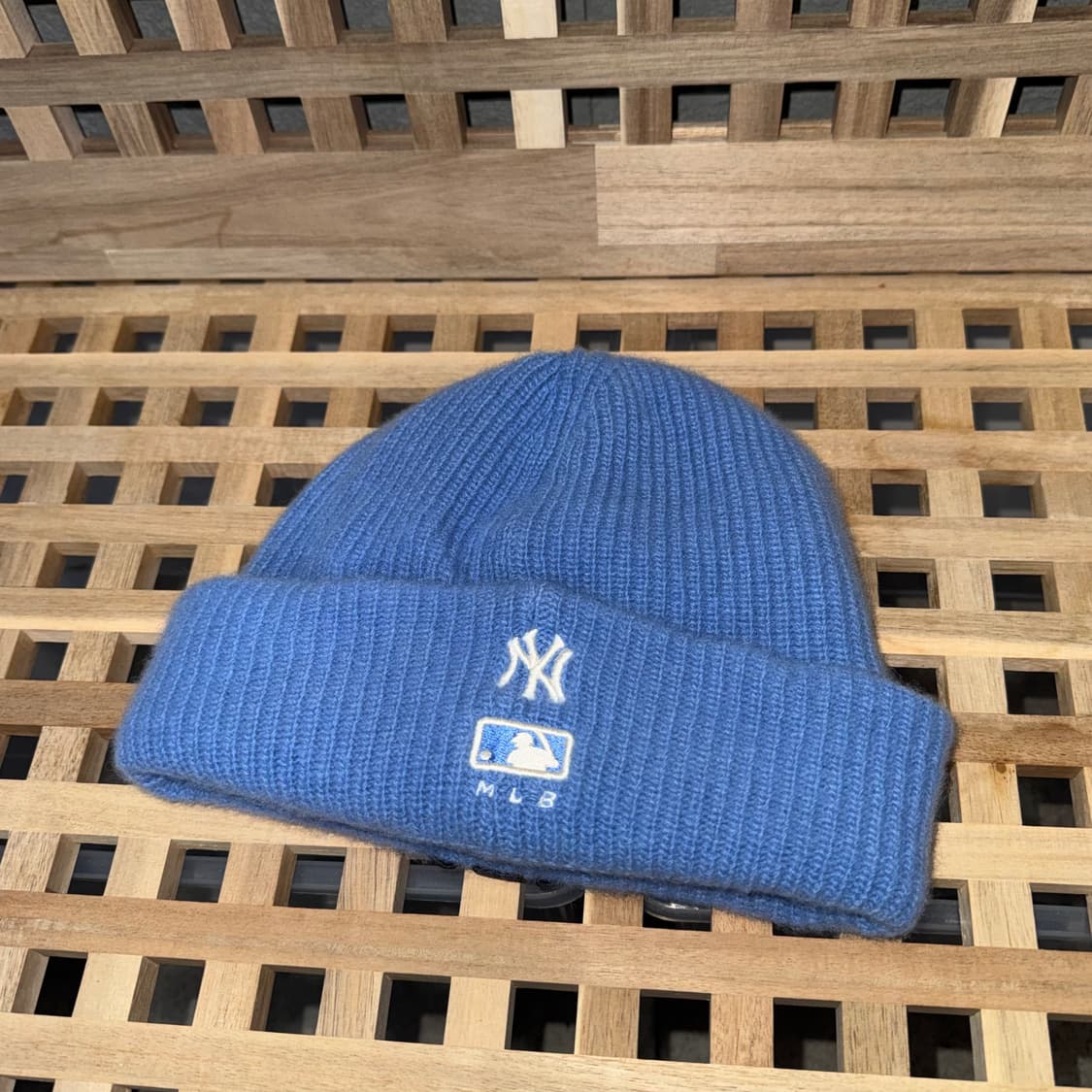 mlb 뉴욕 양키스 스노우 로고 비니 상품이미지2