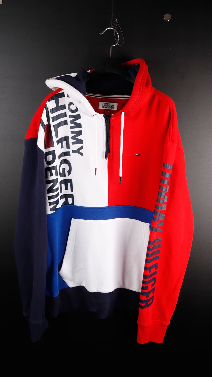 타미힐피거 블록 후디 스웨트셔츠 상품이미지1