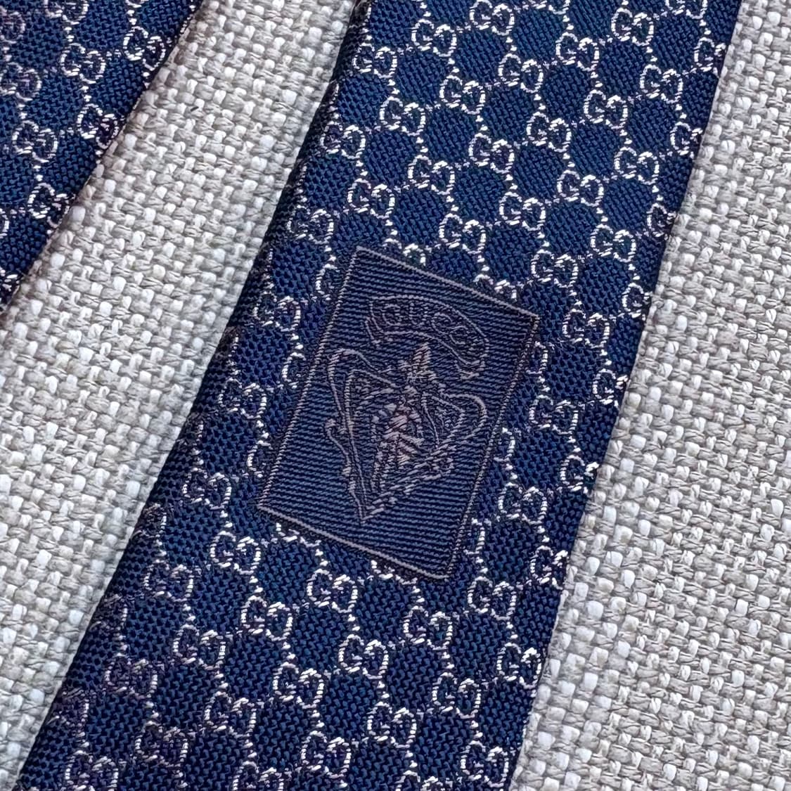 GUCCI 구찌 GG모노그램 실크 타이 상품이미지5
