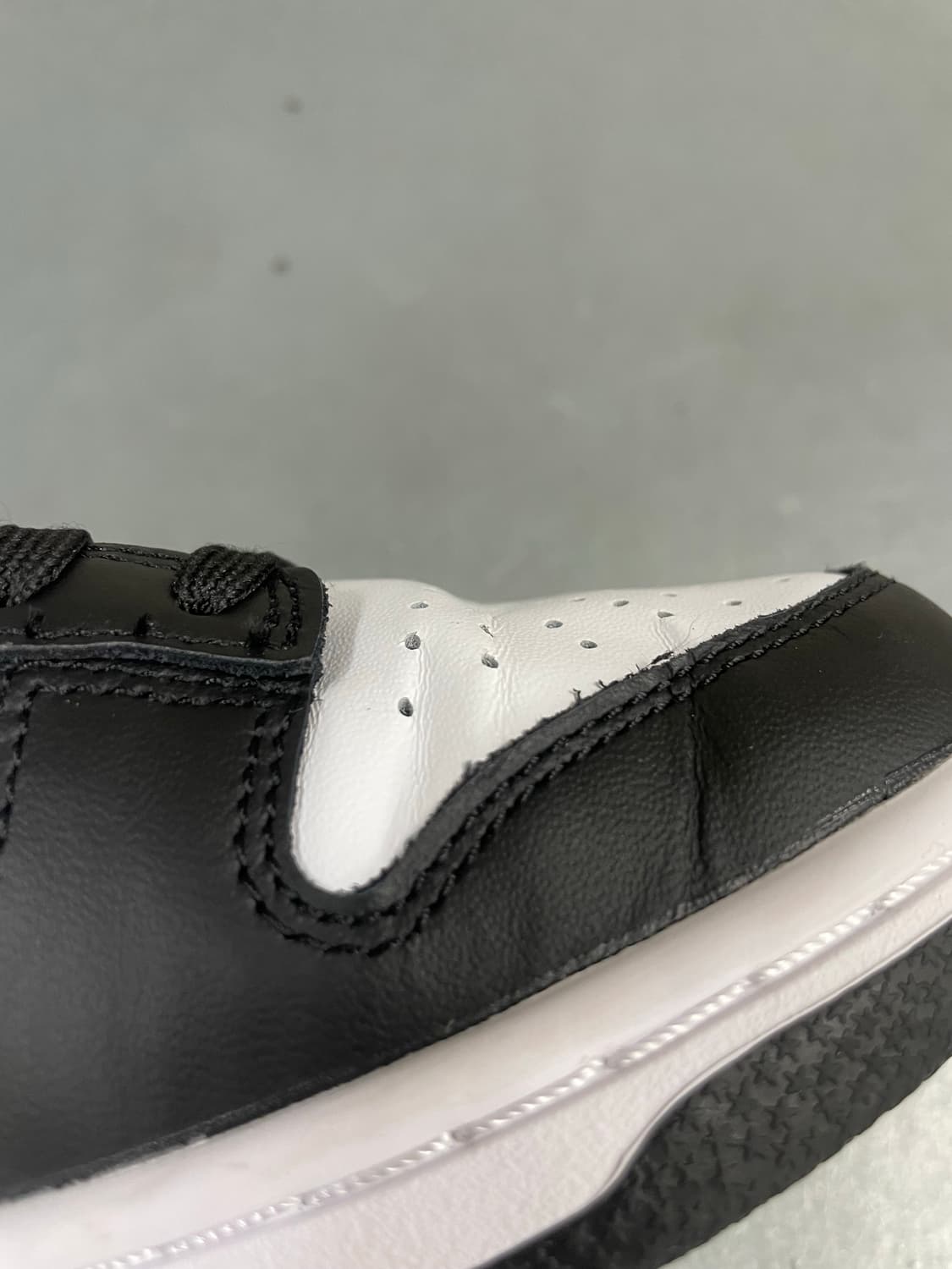 나이키 덩크 로우 레트로 블랙 230 상품이미지7