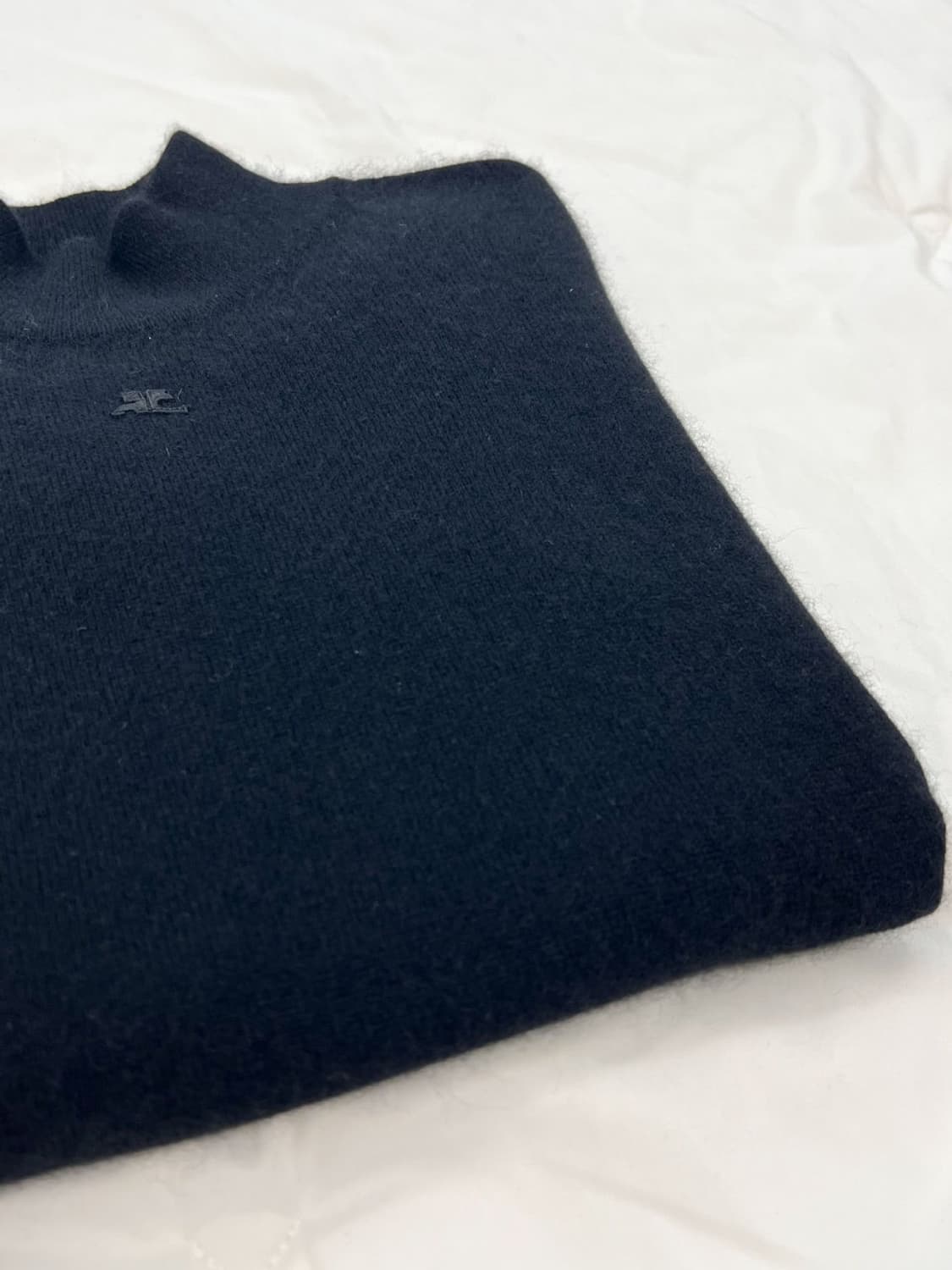 courreges / 꾸레쥬 블랙 캐시미어 니트   상품이미지2