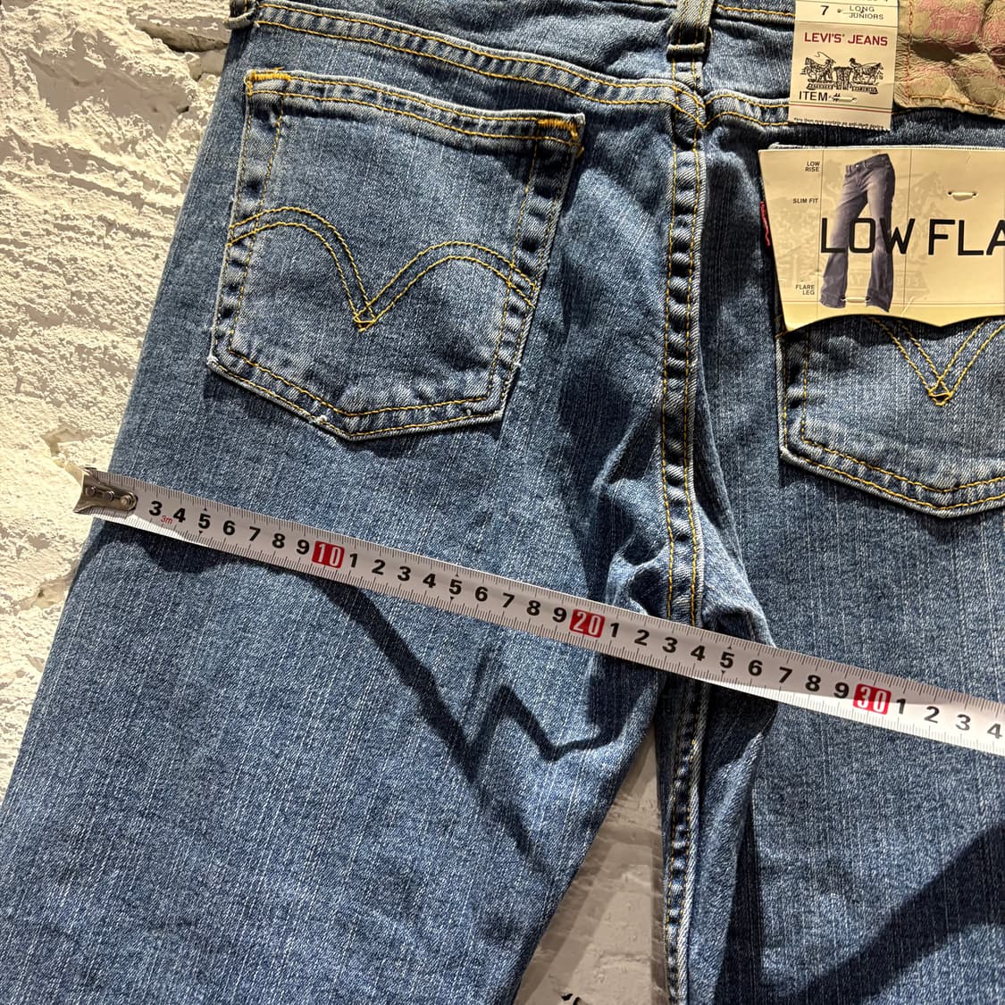 리바이스 519 데드스탁 부츠컷 데님팬츠 상품이미지6