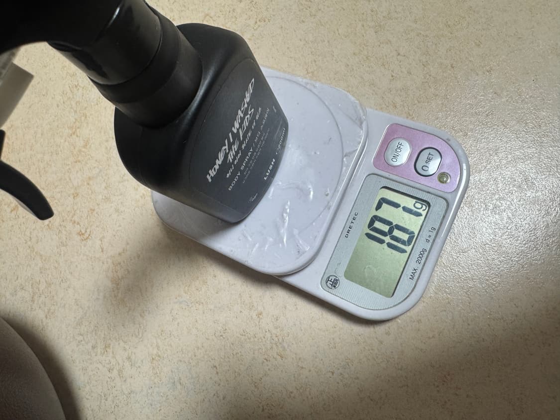 러쉬 허니 아이 워시드 더 키즈 바디 스프레이 200ml 상품이미지3