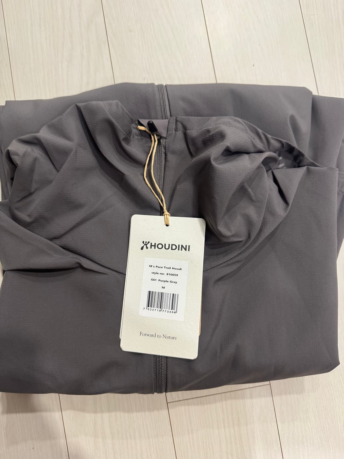 houdini M's Pace Trail Houdi 퍼플그레이 상품이미지2