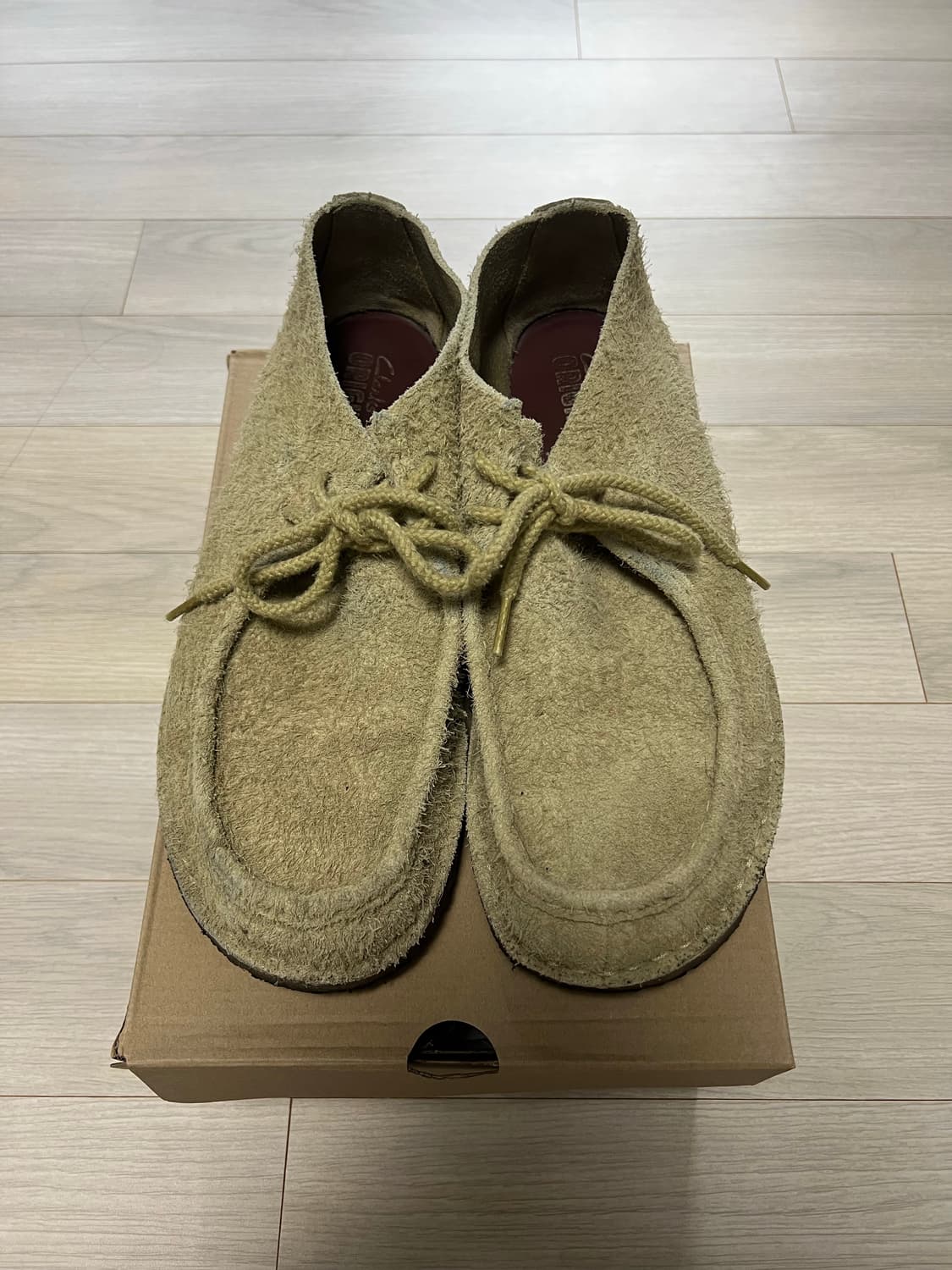 클락스 데저트 노마드 메이플 헤어리 색상 280사이즈 상품이미지1