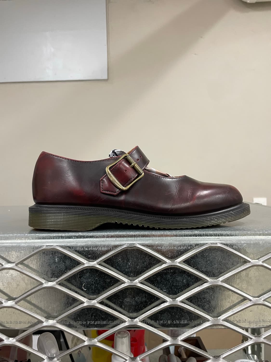 닥터마틴 메리제인 엘피 체리 레드 uk4 상품이미지4