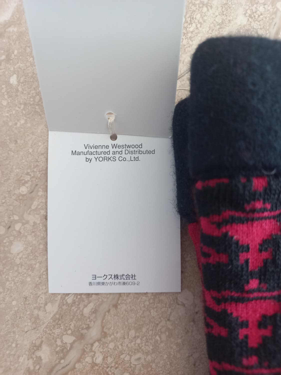 비비안웨스트우드 orb 패턴 장갑 (새상품) 상품이미지5