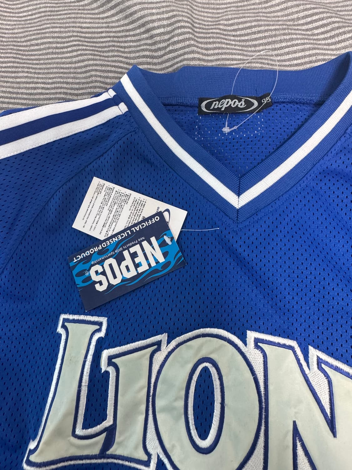 삼성라이온즈 올드 유니폼 네포스 데드스탁 상품이미지2