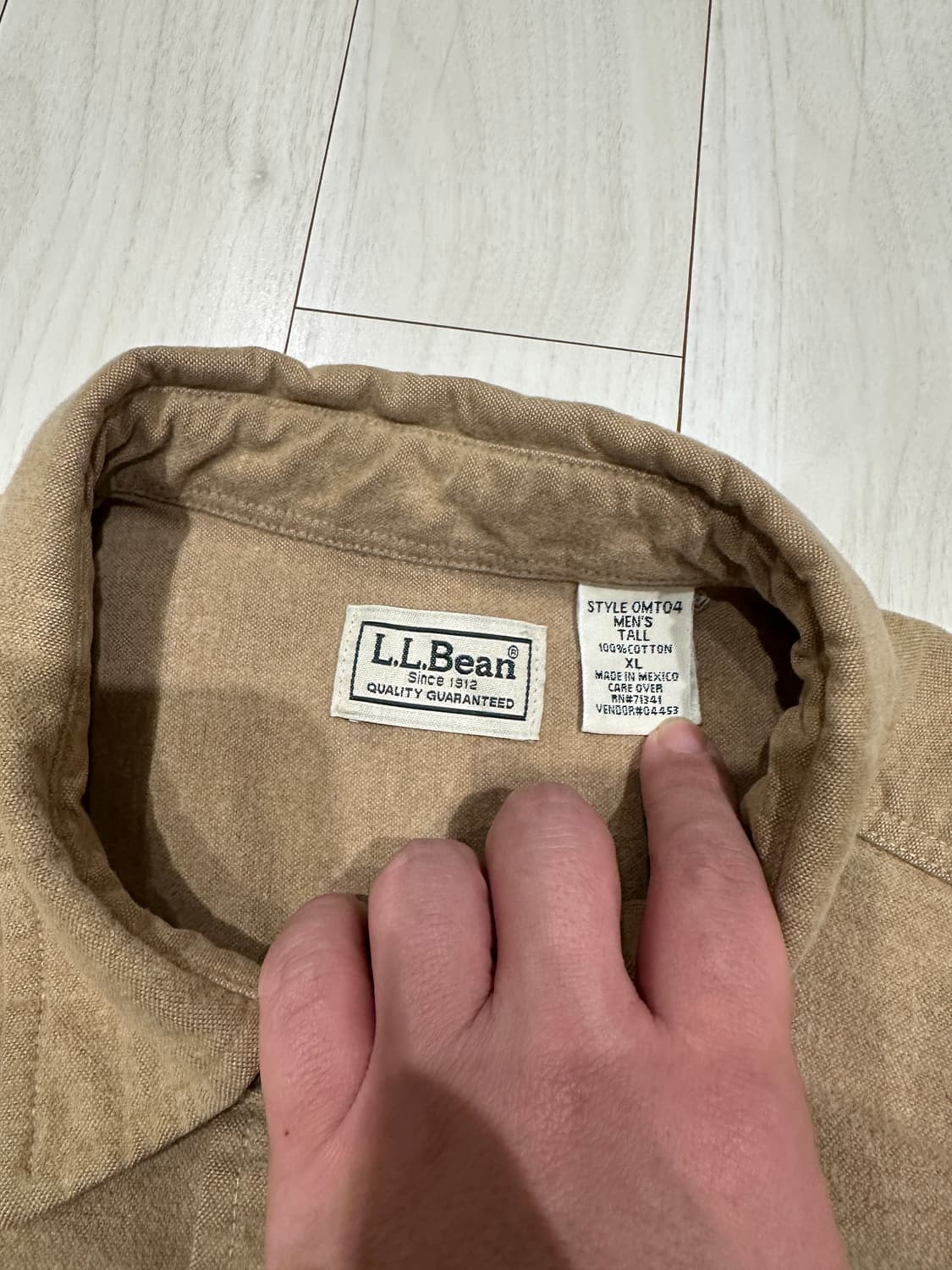 엘엘빈 LLBEAN 워크셔츠 상품이미지2