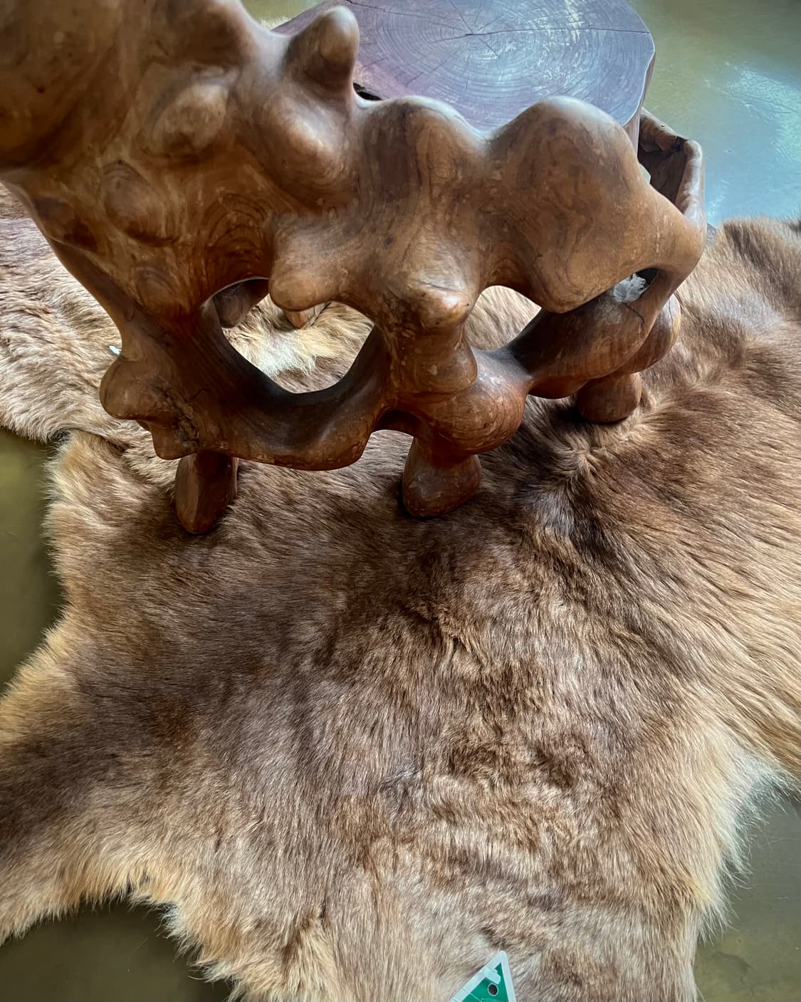 (A)2000s Australian Kangaroo Skin Carpet 상품이미지9