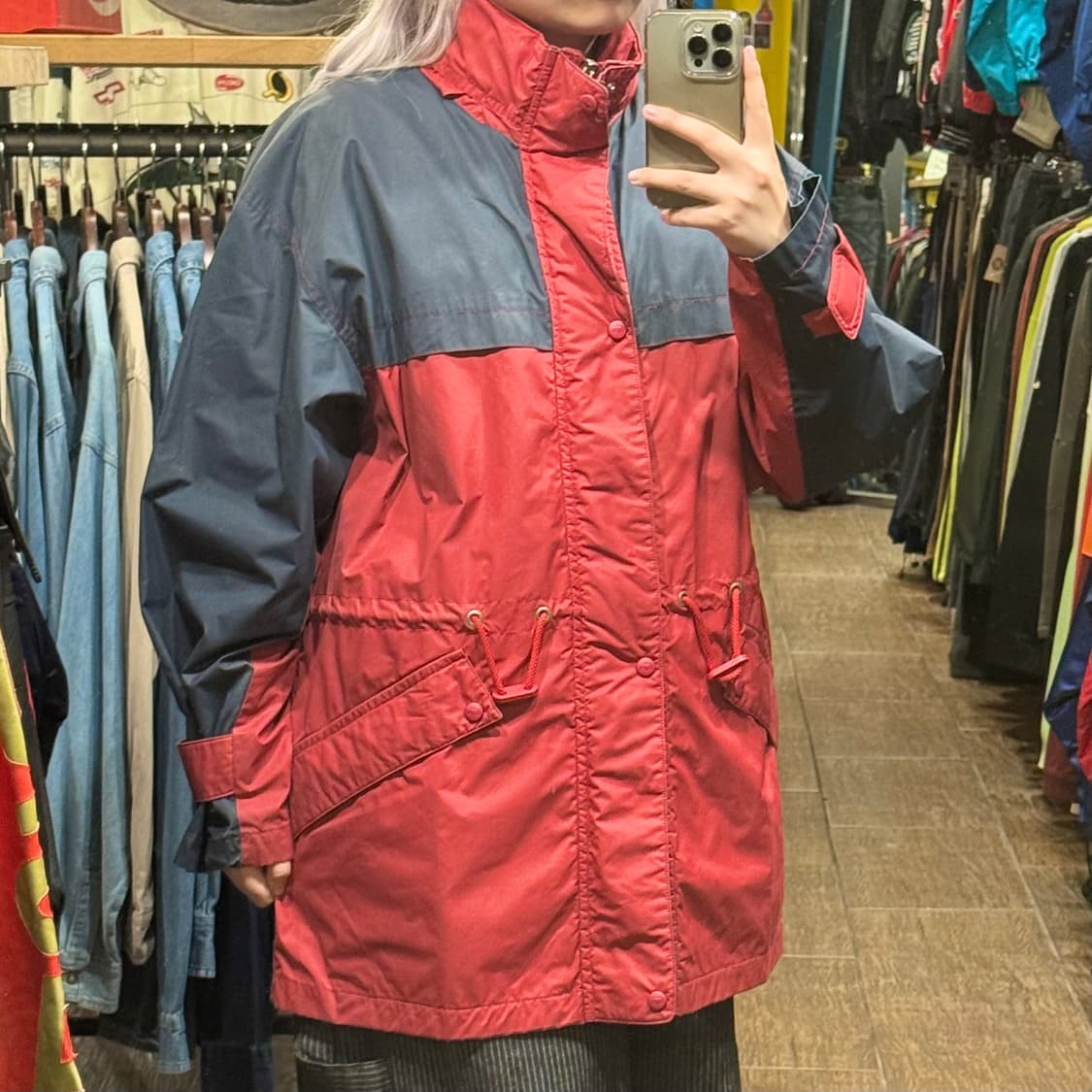 [HI] 라코스테 바람막이 레드  상품이미지3