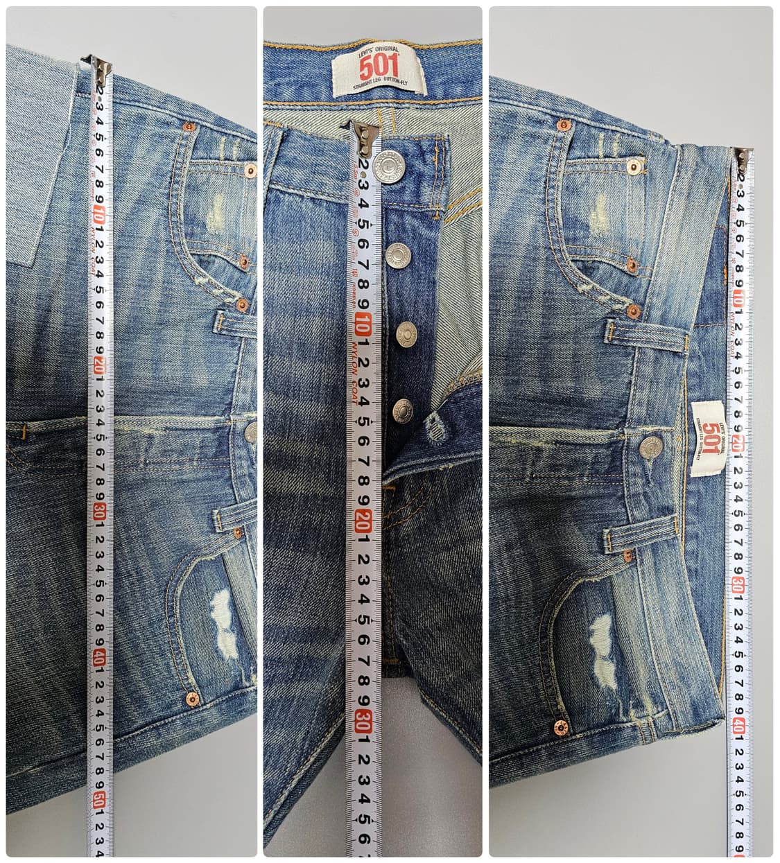 리바이스 501 패치워크 리페어 (W30) levis 08501 상품이미지2