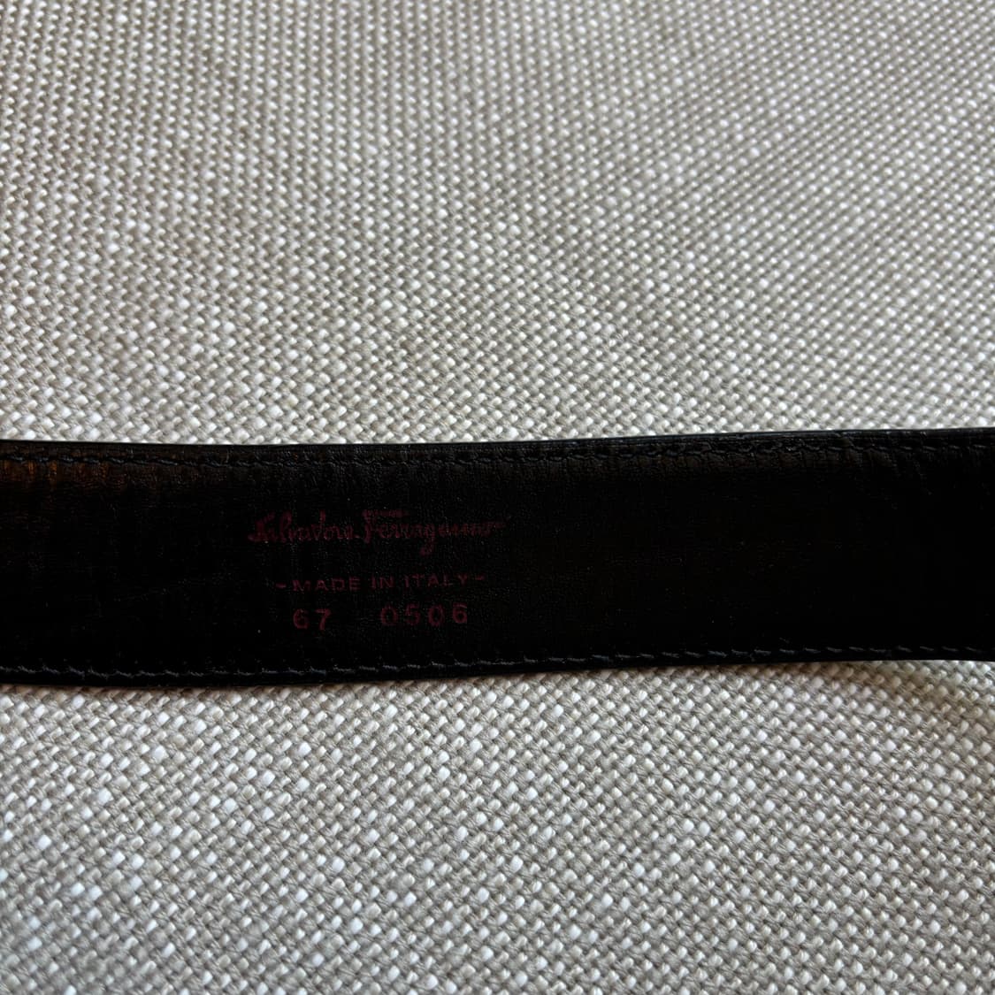 페라가모 은장로고 가죽 남성벨트 상품이미지6