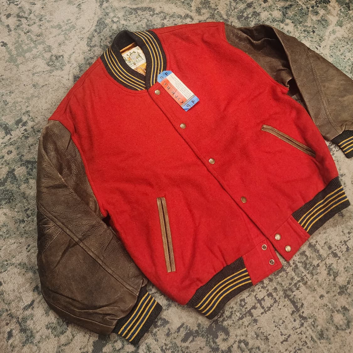 90s 오리지날 오닐 바시티자켓 상품이미지3