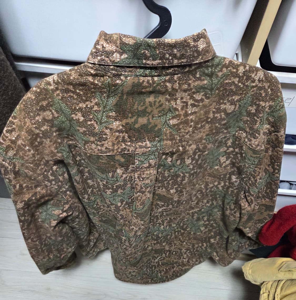 울리치 카모페턴 셔츠 자켓 상품이미지2