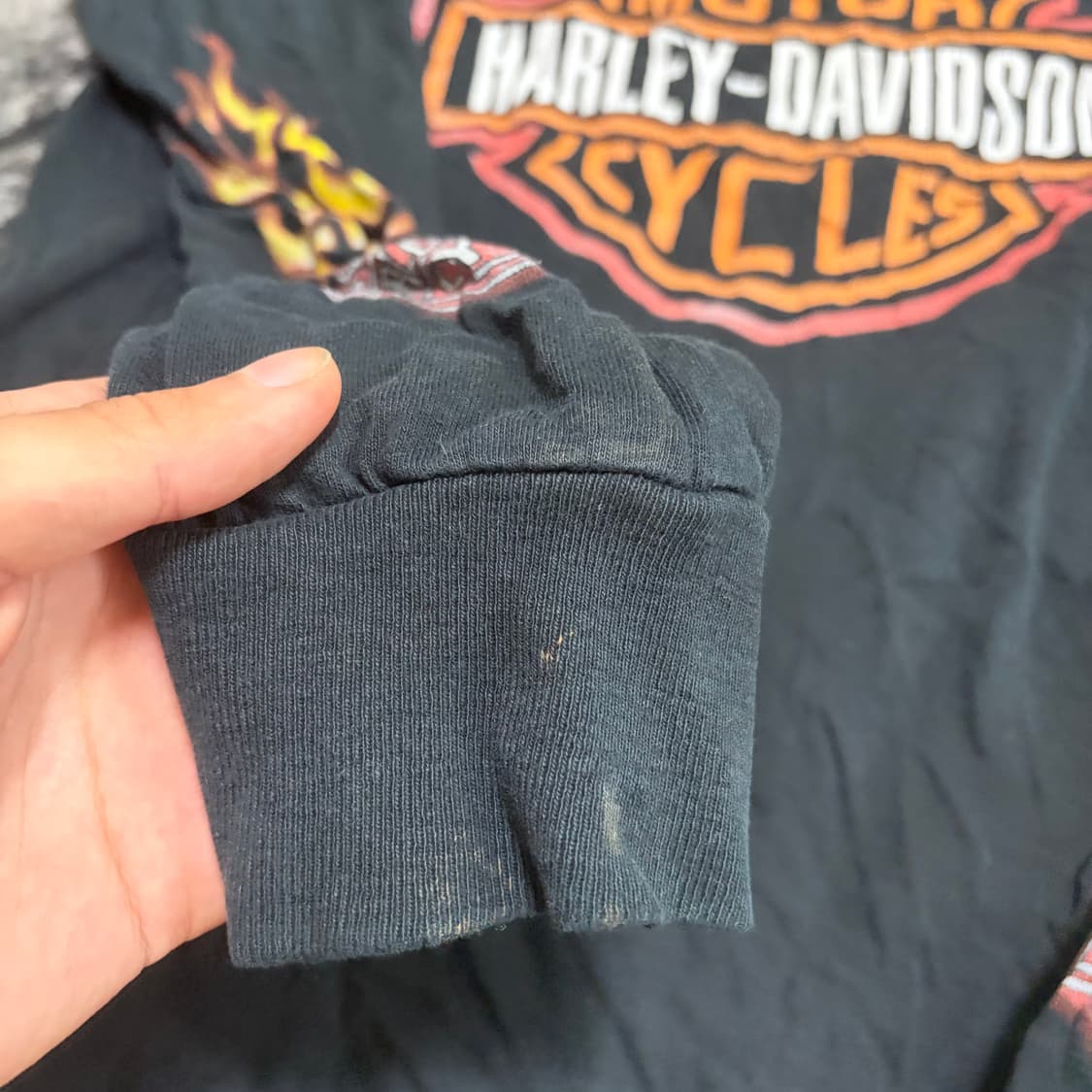 할리데이비슨 롱슬리브 m,L 상품이미지4
