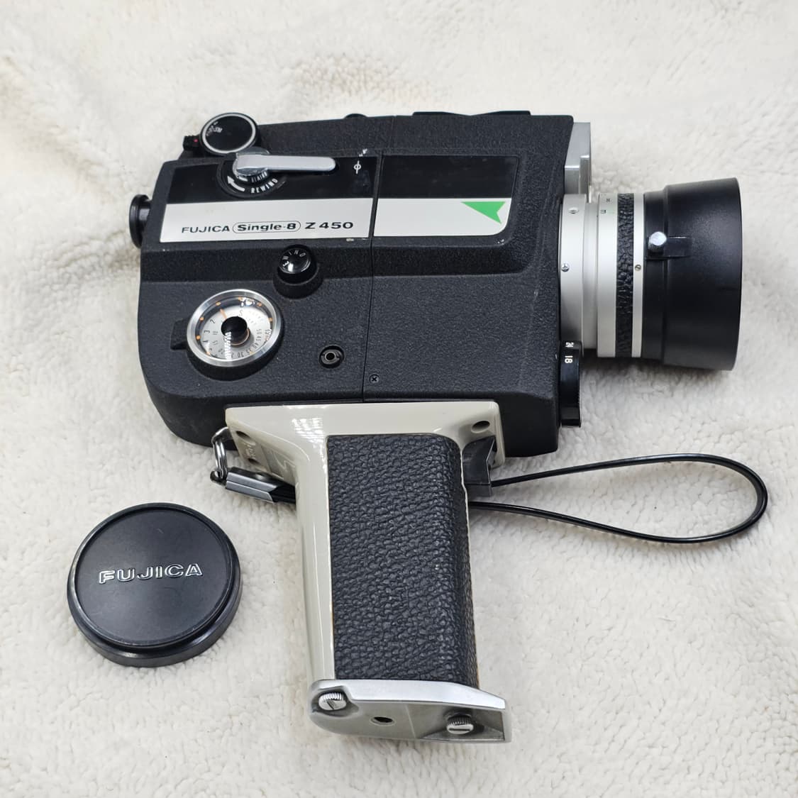 8mm 무비 영화 필름 카메라 후지카 싱글8 Z450 필카 캠코더 앤틱 상품이미지2