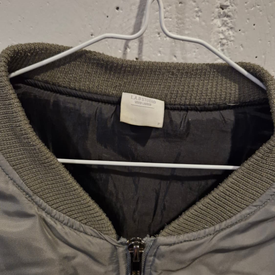 랩 스튜디오 오버핏 봄버 자켓 항공점퍼 상품이미지3