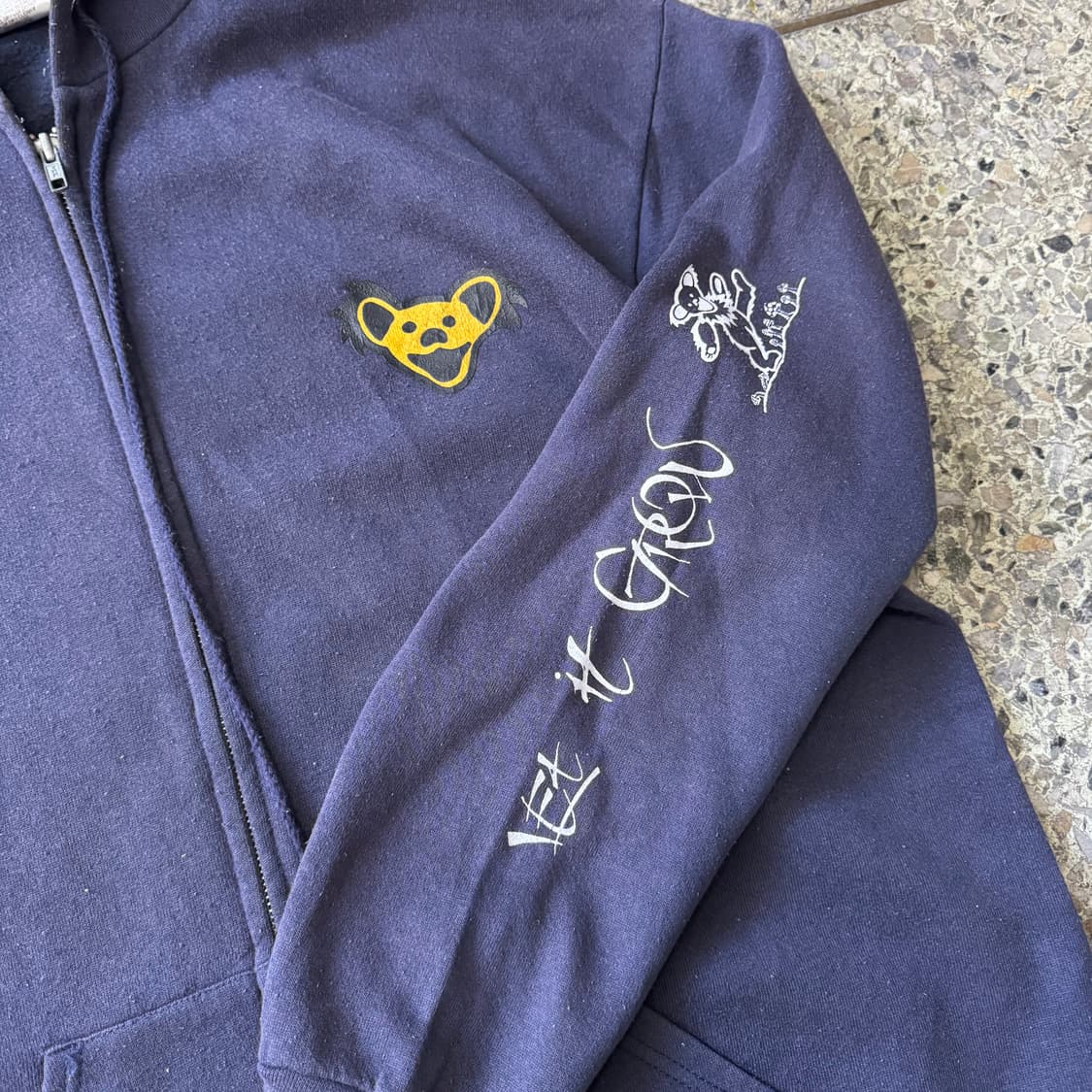 [XL] 90s Lee Grateful Dead 그레이트풀 데드 후드집업 상품이미지5