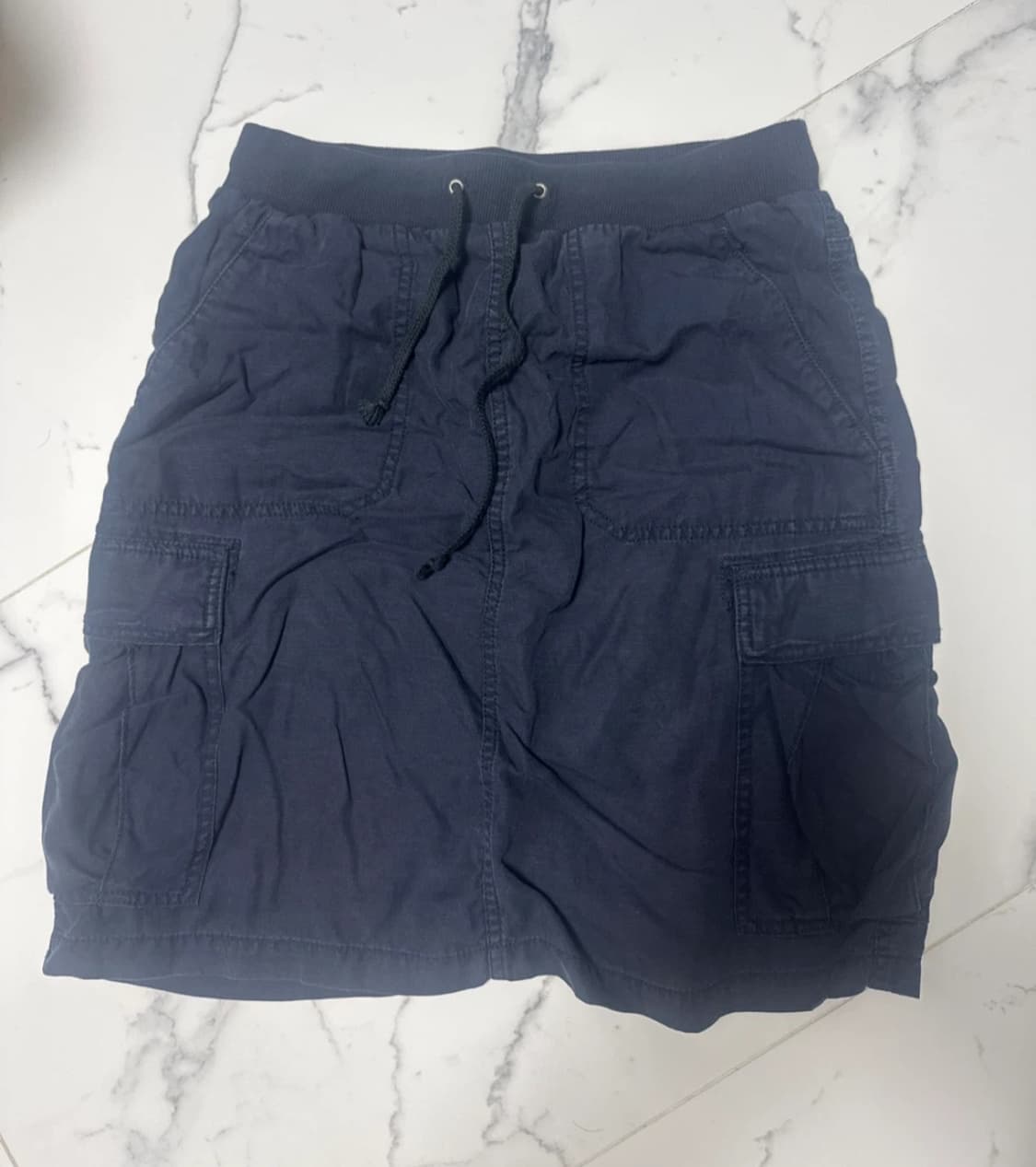 빈티지 카고 치마 네이비 free 상품이미지1