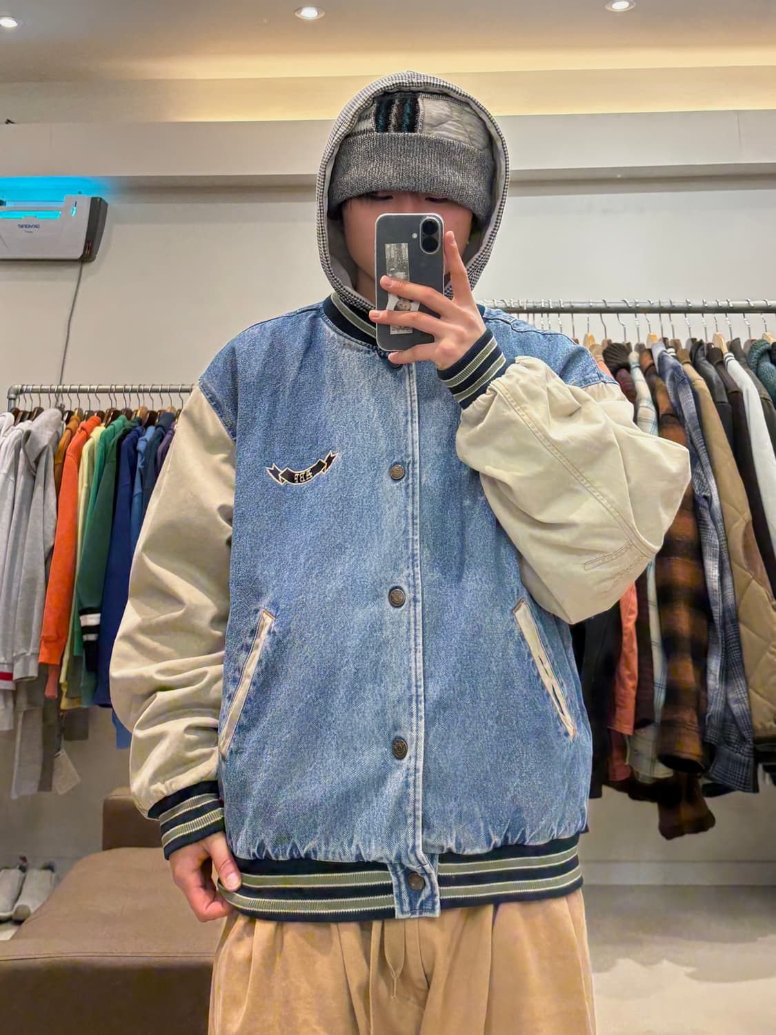 Gear for sports 데님 바시티자켓 상품이미지5