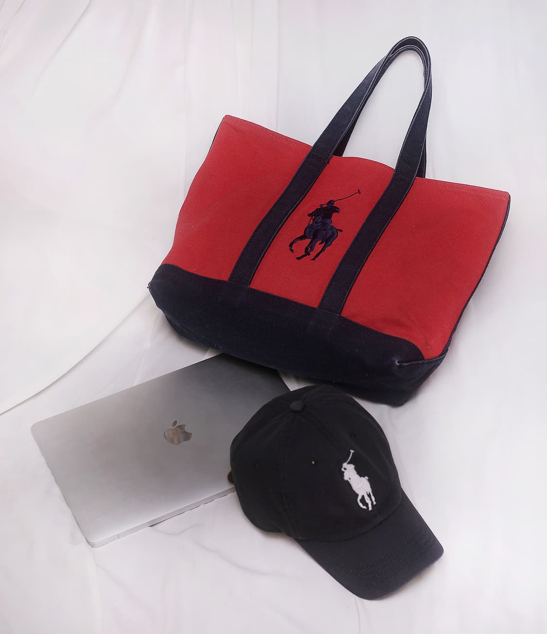 폴로 랄프로렌 (PRL) 빅포니 코튼 캔버스 쇼퍼백 (토트.숄더) 상품이미지10