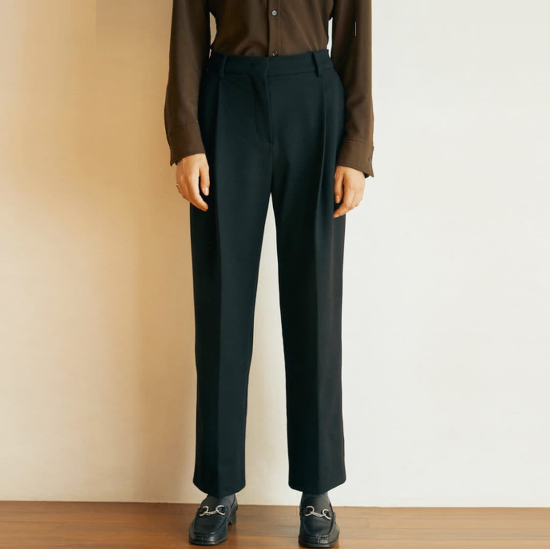 프론트로우(FRONTROW) 원턱 윈터 팬츠 55-66 새상품 상품이미지2