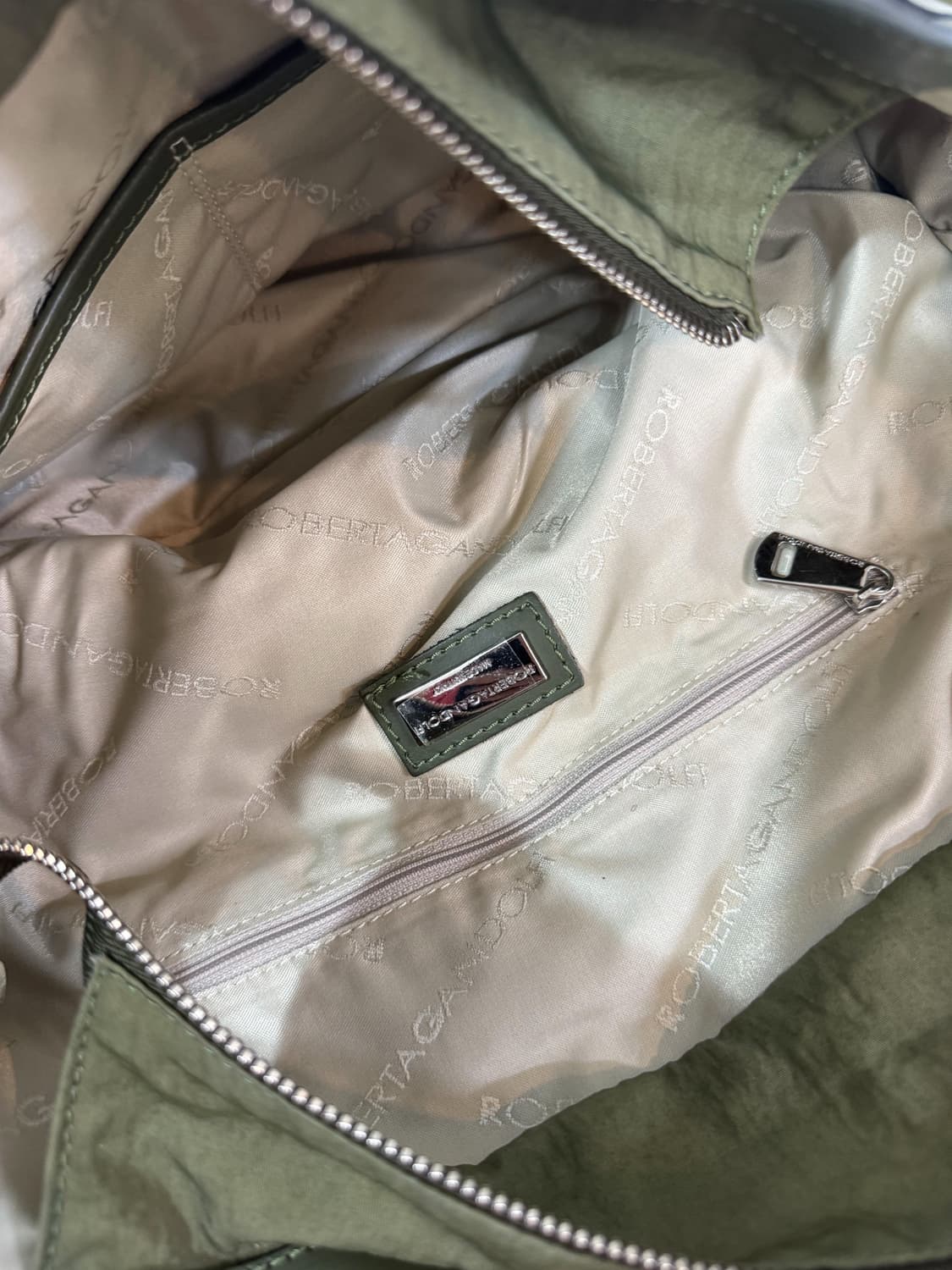 khaki detail shoulder bag 상품이미지3