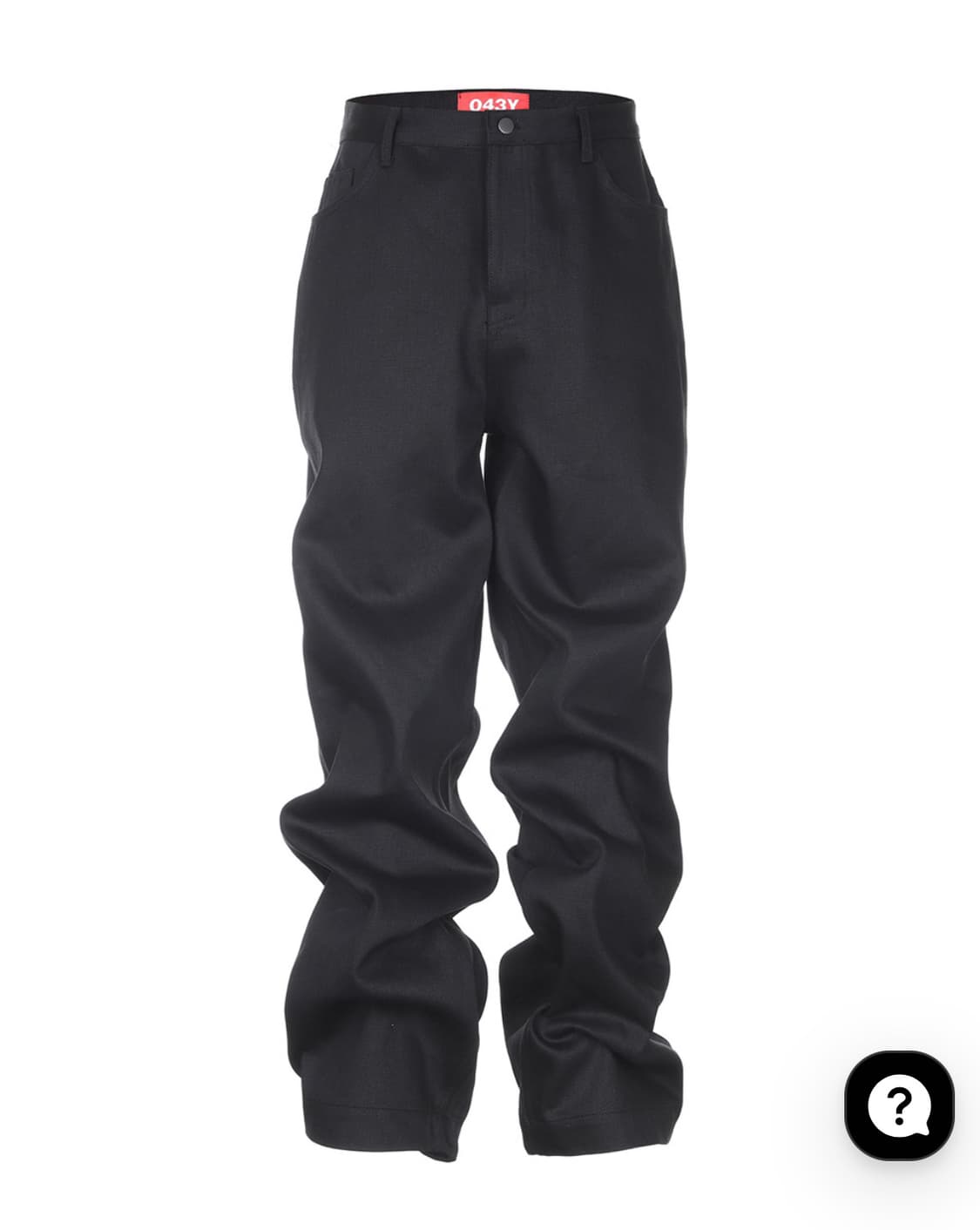 비엑세스 Eyelet Button Black Jeans 1 상품이미지1