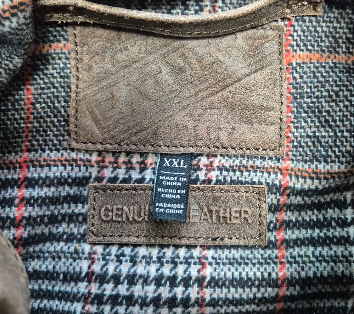 Genuine Leather 천연 소가죽 자켓 상품이미지2