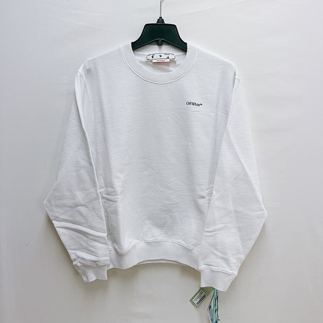 (새상품) 오프화이트 공용 맨투맨 상품이미지2