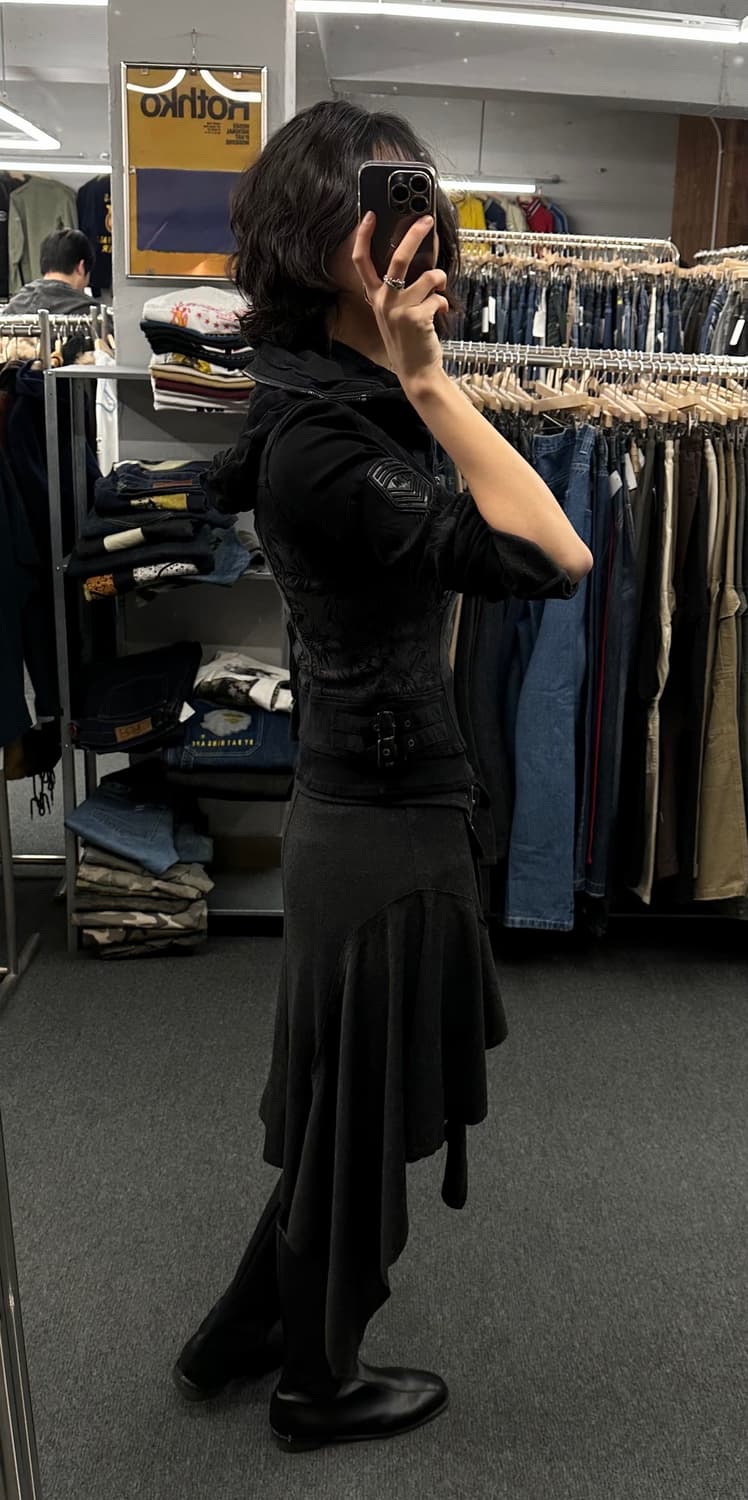 S)Japanese vintage 패턴 여성 후드집업 자켓 상품이미지1