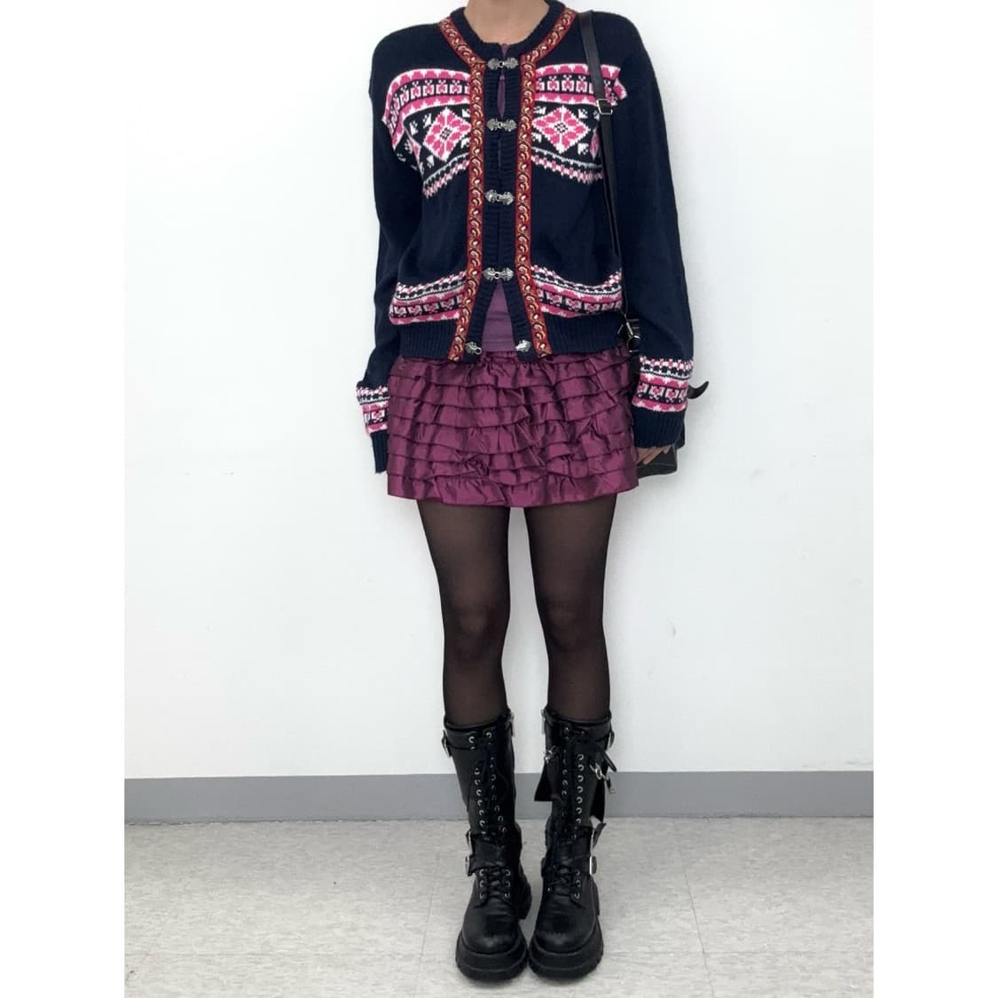 빈티지 노르딕 히피 가디건 상품이미지2