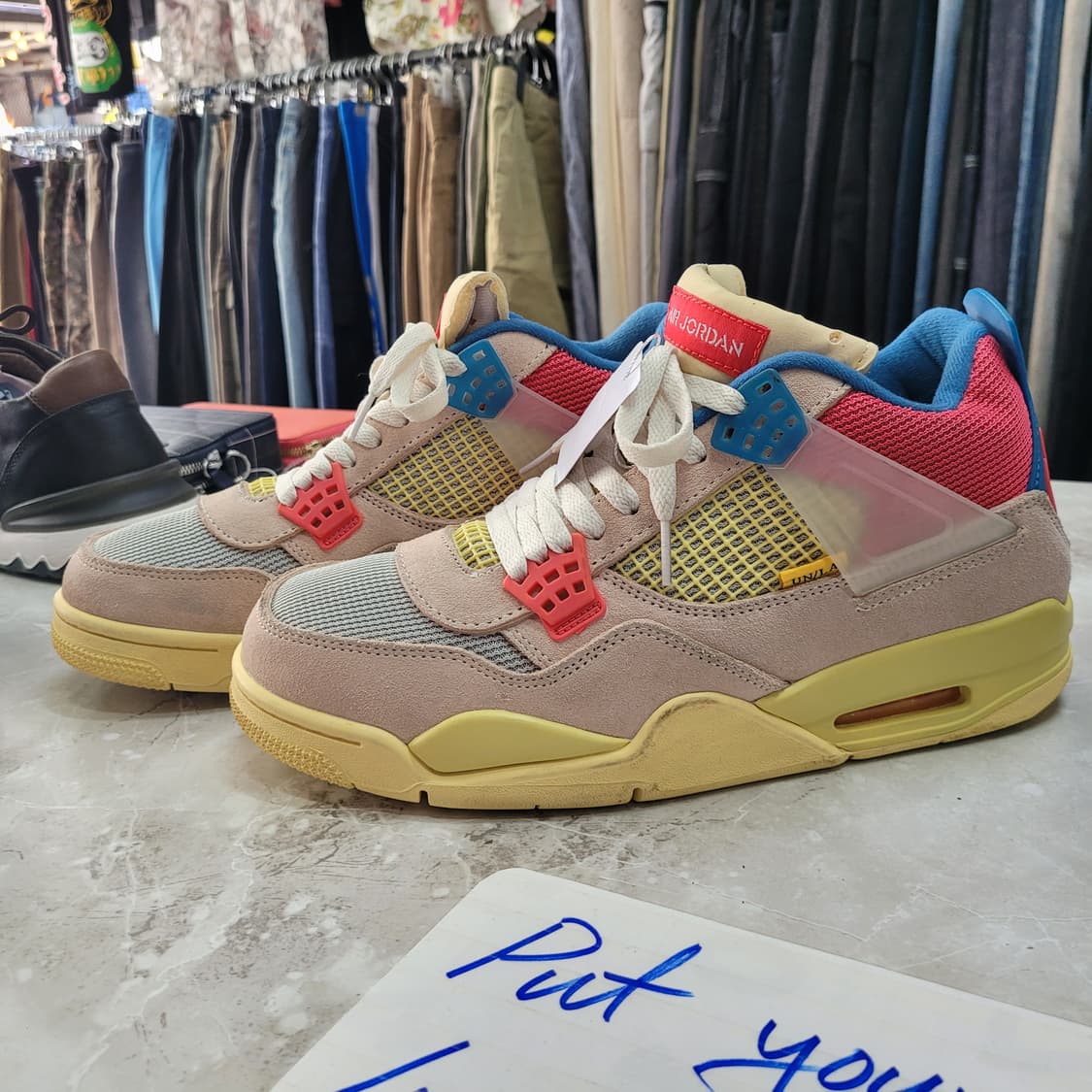 Nike 나이키 에어 조던 4 레트로 SP 유니온 구아바 아이스 상품이미지1