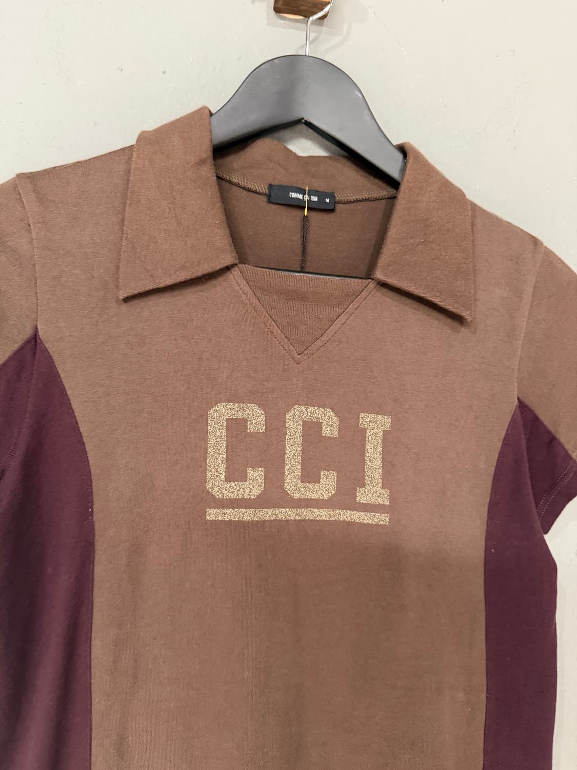 Comme Ca Ism color mix collar top 상품이미지6
