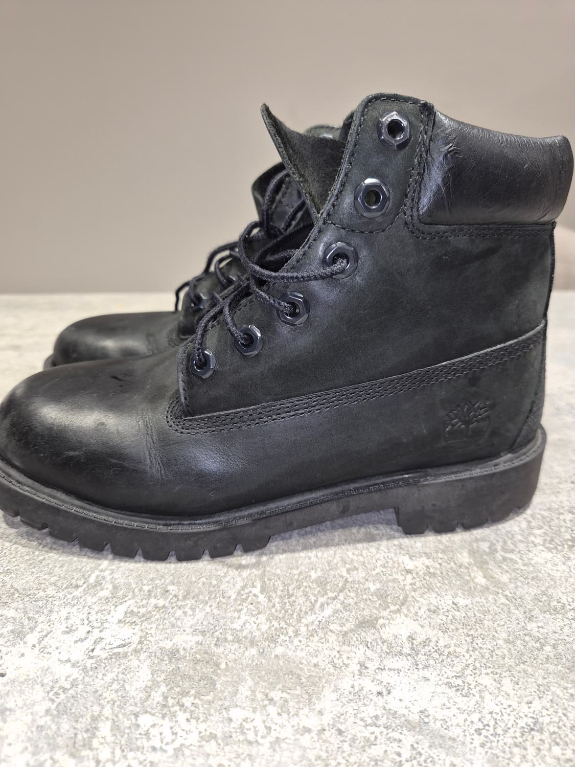 팀버랜드 블랙 워커 부츠 상품이미지2