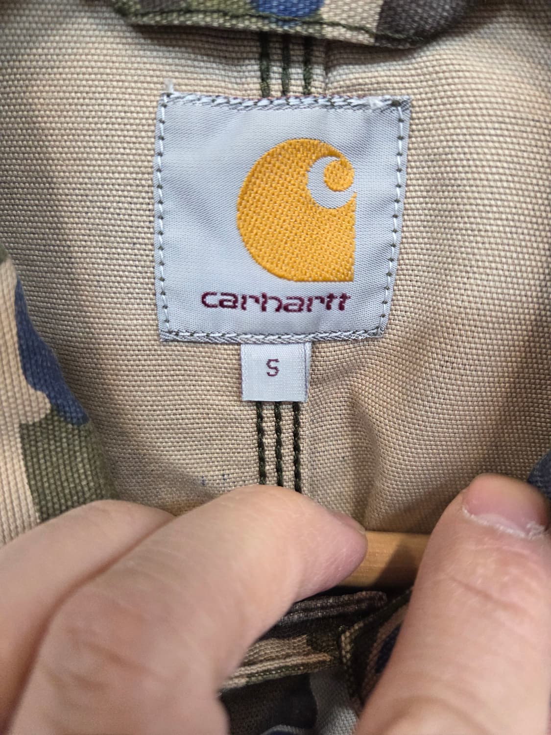 칼하트 미시건 초어 카모 야상자켓 s 상품이미지3