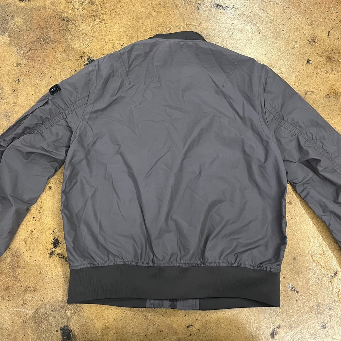 [정품] sieg 지이크 그레이 회색 봄버 자켓 b10 상품이미지4