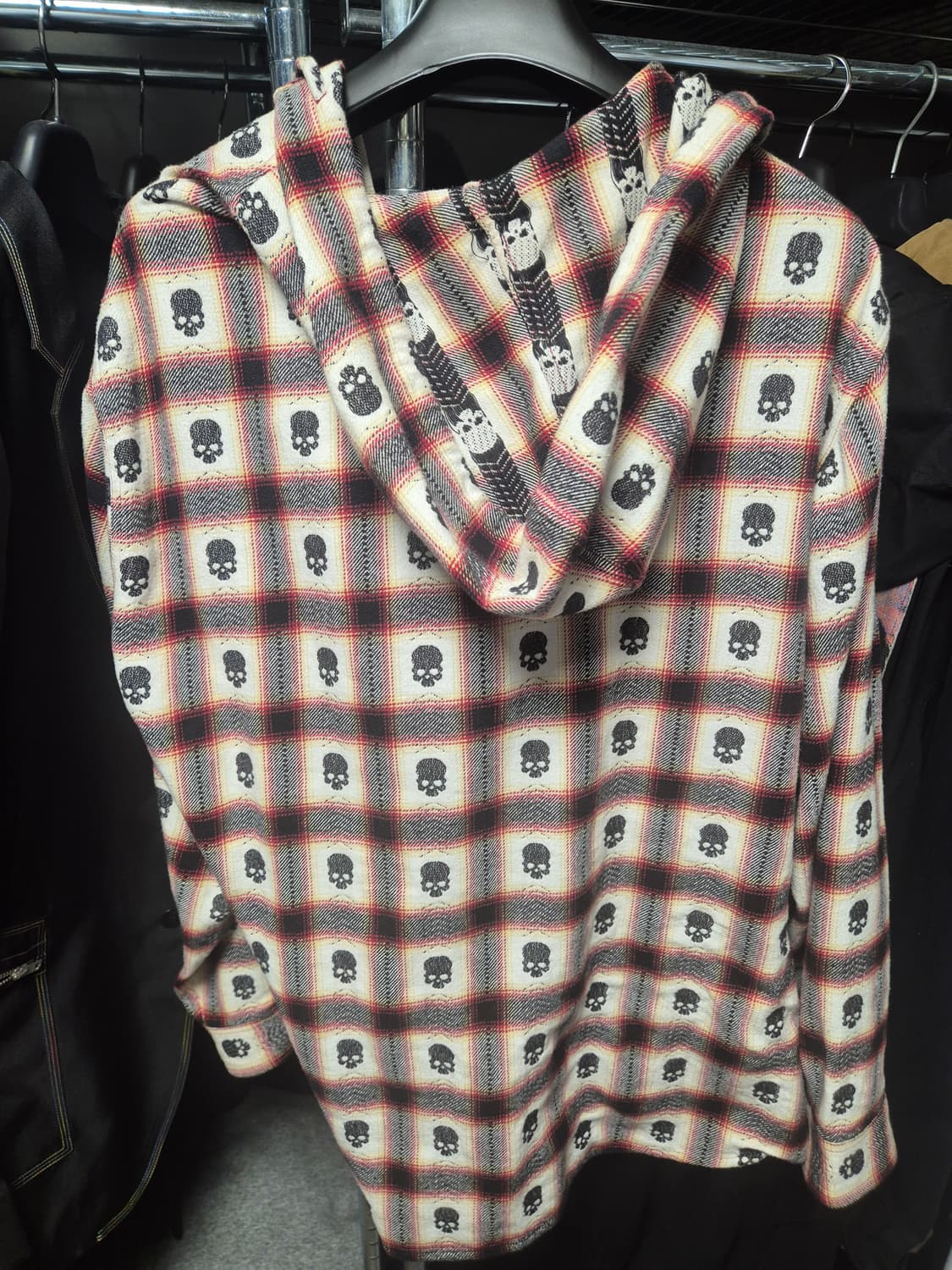 SUPREME 슈프림 X 넘버나인 FLANNEL HOODIE [XL] 상품이미지5
